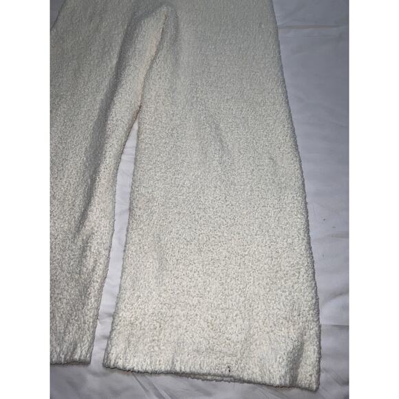 Skims Cozy Knit Boucle Pants Plus Size 4X/5X Bone High Rise Teddy Loungewear - Picture 15 of 16